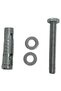 Stainless Steel Fix Bolt Shielded Expansion Rawl Bolt for Concrete (2, 6 MM)