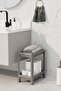 Maya 2-Tier Rolling Bathroom Organizer Shelf, Bathroom Cabinet Inside Organizer - 3