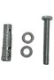 Stainless Steel Fix Bolt Shielded Expansion Rawl Bolt for Concrete (4, 8 MM)
