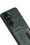 Mtxdpn Samsung Galaxy A17 5g Leather Case with Sara Business Card (193908) - Green - 3