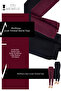 Premium Black Claret Red Children's Thermal Towel 2-Piece Tights - 4