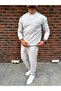 Ottoman 2-Piece Set - Gray Sweatshirt Gray Pants