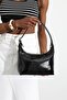 Black Milan Leather Bag 7971