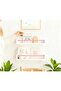 60 cm 2-Piece Montessori Shelf & Bookcase Pink Slat - 3