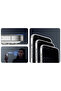 واقي شاشة من الزجاج المقوى للخصوصية لهاتف iPhone 17 Pro SYS 2.5D Oliv + أداة تثبيت سهلة - أسود - 7