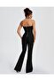 Black Embellished Jumpsuit Flattering Fit - 2