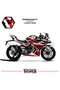 Cfmoto 450Sr Fairing Sticker Air Brush Motorcycle Fairing Model Ready Kit All Models Compatible