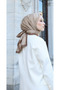 Scarf - Premium Lux Original Monogram Scarf (Silk Voile, High Quality, Lightweight, Comfortable, Stylish, Scarf) - 2