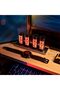 Gixie Clock Mini Creative Simulation Nixie Tube Digital Variable Color Clock LED Digital Clock Stein - 2