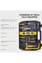 116 Pieces Tool Kit, Hand Tools Set with Plastic Storage Box, Household Repair Kit for Home, Auto Ma - 2