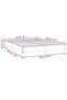 Bed Frame without Mattress Light Grey 160x200 cm Fabric - 3