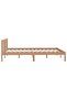 810085 Bed Frame without Mattress Honey Brown Solid Wood 140x200 cm - 4