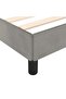 Bed Frame without Mattress Light Grey 120x200 cm Velvet - 6