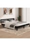 Bed Frame without Mattress 180x200cm Black Super King Size