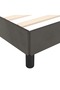 Bed Frame without Mattress Dark Grey 180x200 cm Super King Velvet - 6