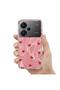 Xiaomi Redmi Note 13 Pro Plus 5g Compatible Case Pink Heart Silicone Case Red - 3