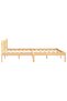 810092 Bed Frame without Mattress Solid Wood 160x200 cm - 4
