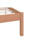 810080 Bed Frame without Mattress Honey Brown Solid Wood 120x200 cm - 7