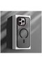 Apple iPhone 15 Pro Compatible Case Aura M-Safe Silicone Case Black