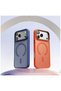 iPhone 17E Compatible Case Aura M-Safe Silicone Case Navy Blue - 6