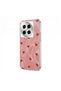 Tecno Camon 30 Pro Compatible Case Heart Pattern Silicone Case Red - 2