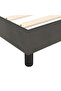 Box Spring Bed Frame Dark Grey 180x200 cm Super King Velvet - 6