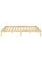 Bed Frame without Mattress Solid Wood Super King Size - 4