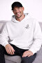 3 Yarn Sha Fleece-Lined Foot Themed Unisex Sweatshirt