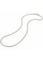 Steel Flat Snake Necklace - Extra Long 75 cm 2 mm Silver Color |   Non-Tarnishing, Unisex, 2 Years Warranty - 5