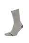 R8831Azkr1 Multi-Colored Men's Cotton 5-Piece Socks - 6