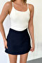 Women's Basic Body with String Straps and Snap Fasteners White - 2475 - 2