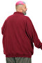 Fashion XL Large Size Men's Polo Waffle Sweater U25821 - 4