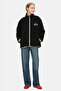 Yuna Black Fleece Standard Fit Women's Jacket - 3