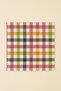 Efsun Series Plaid 2-Piece Guest Napkin - Pink - 5