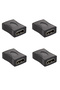 4Pcs HDMI Interconnector Female to Female Adapter 1080P Full Hd Cable Extension Tv Monitor Compatible