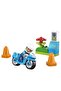 Duplo Town Blue Police Motorcycle 10471 - 2