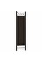 3-Panel Room Divider Brown 120x180 cm - 4