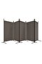 5-Panel Room Divider Anthracite 433x180 cm Fabric - 4