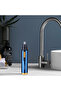 Electric Nose Hair Trimmer Blue/Gold - 7