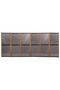 6-Panel Room Divider Black 420x180 cm - 2