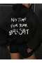 Back Printed Hooded Sweatshirt - 5