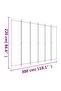 6-Panel Room Divider Black 300x220 cm Fabric - 3