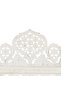 Hand carved 3-Panel Room Divider White 120x165 cm Solid Mango Wood - 2