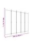 5-Panel Room Divider Anthracite 250x200 cm Fabric - 3