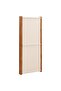 4-Panel Room Divider Cream White 280x180 cm - 4