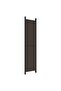 6-Panel Room Divider Brown 300x220 cm Fabric - 5