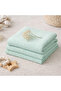 Muslin Baby Blanket (2 Layers) 100 X 100 cm - 100% Cotton Mint - 3