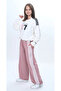 Girl's 100% Cotton Top & Bottom Tracksuit Set - 2