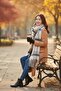 Women's Tasseled Thick Shoulder and Shawl Scarf - 2