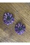 5X5 cm 2 Pieces Stone Flower Arma Set Pink - 2
